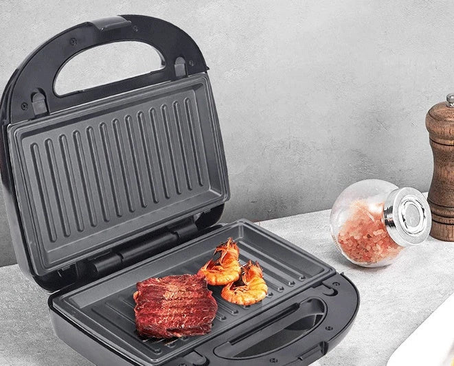 6-in-1 Versatile Kitchen Appliance: Waffle Maker, Sandwich Grill, Breakfast Station, and More