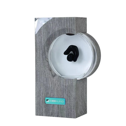 A magnetic fluid speaker that dances to the rhythm of music, creating a mesmerizing visual display