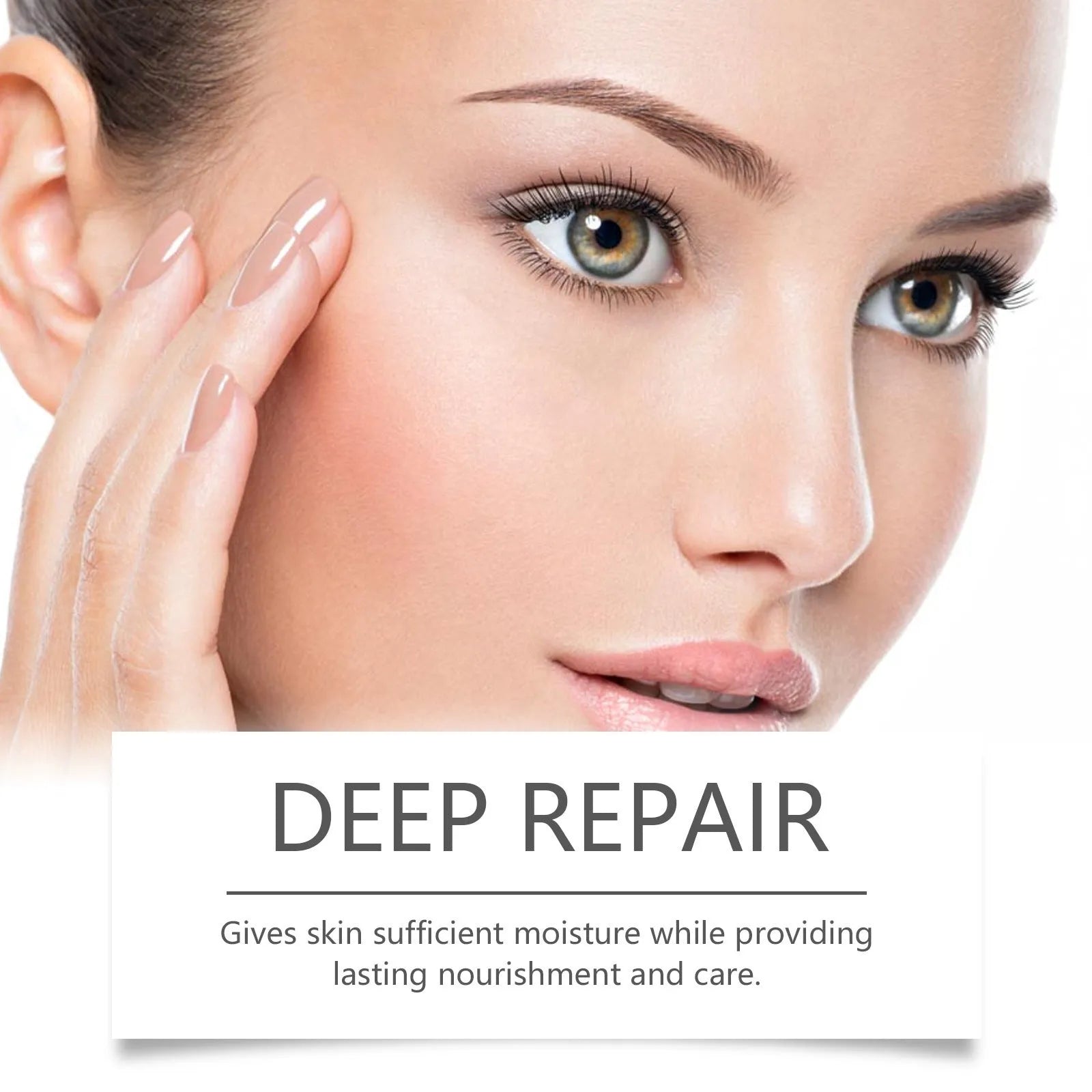 Collagen moisturising facial mask kit with 30ml essence serum bottle