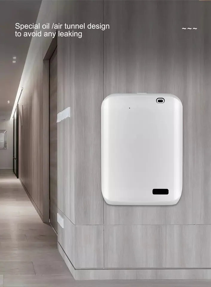 HVAC wall mount essential oil diffuser with smart APP control in white colour