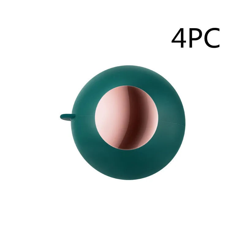 Green Gold reusable gel lint roller ball for removing pet hair from fabrics.