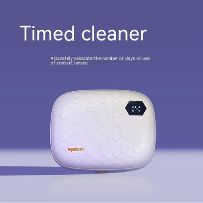 Automatic cleaning machine electric ultrasonic flushing instrument for invisible glasses in 85x65x30mm size