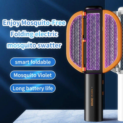 Foldable Electric Mosquito Killer with 180° folding design for indoor and outdoor use
