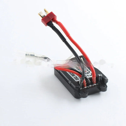 Black remote control car electrical adjustment accessories for Super Chiyu 16101 series in bagged packaging
