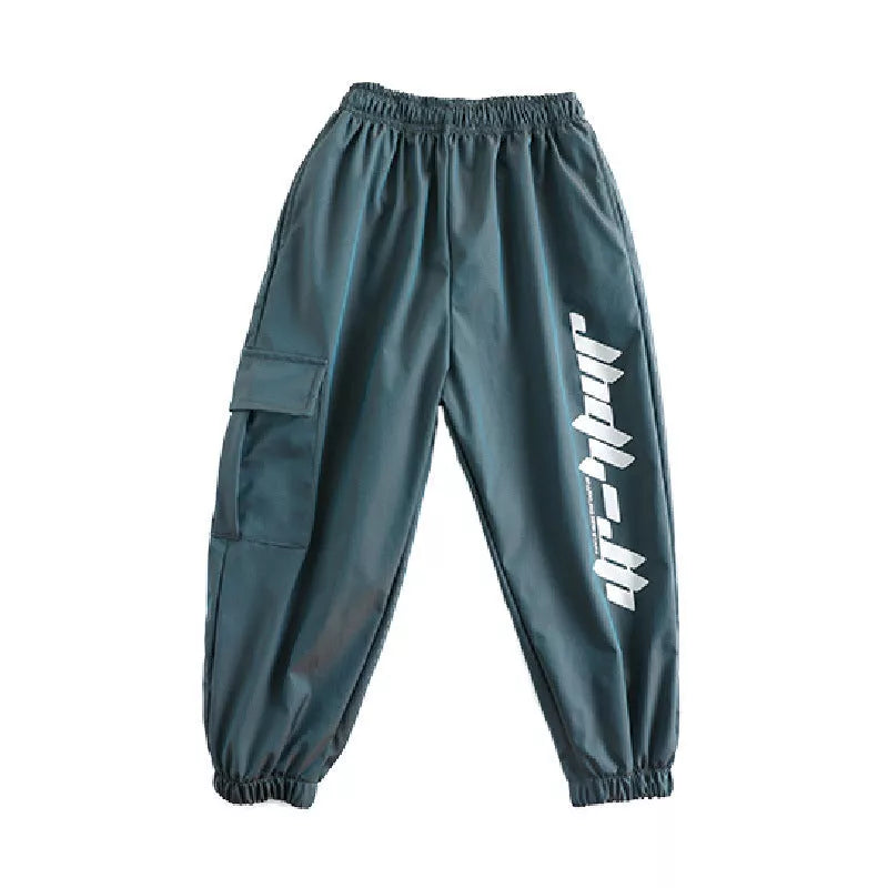 Children's hip-hop performance wear in 100% cotton, available in multiple colors and sizes