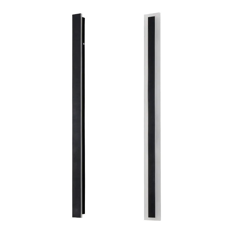 150cm outdoor LED straight wall lamp with wrought iron shell and IP65 waterproof rating