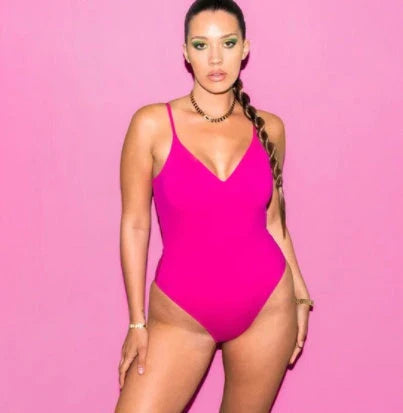 Sexy backless one-piece swimsuit in various vibrant colors with adjustable straps for a flattering fit