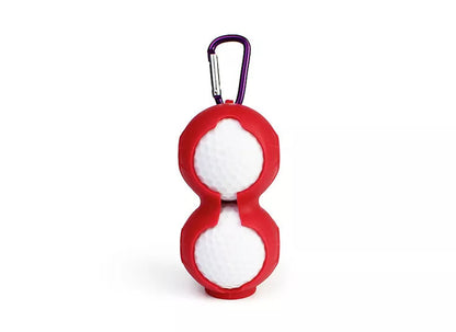 Silicone golf ball cover in various colors for protection and style