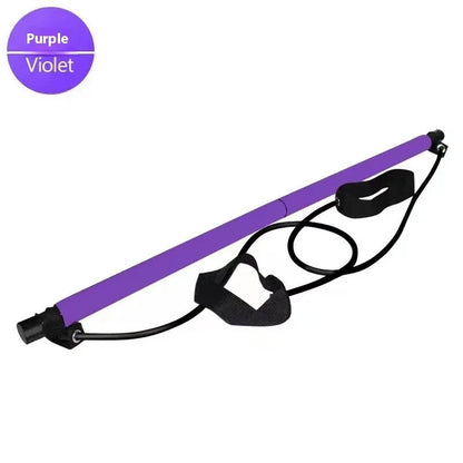 Adjustable hip training pulling rope for yoga and fitness exercises in choice of colours