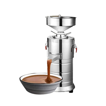 Stainless steel electric sesame paste grinding machine with automatic operation for home kitchens