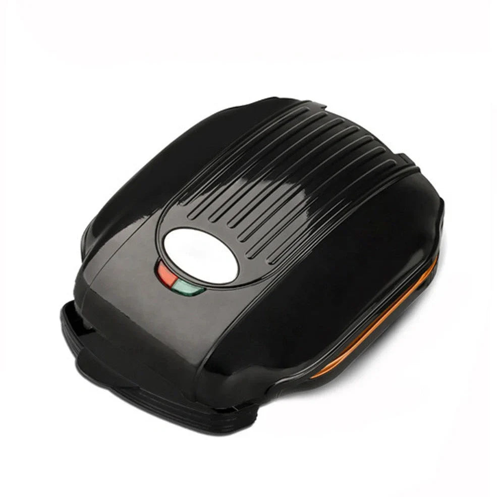 Double-sided kitchen grill with bakelite panels and 85cm power cord showing 24x28cm cooking surface