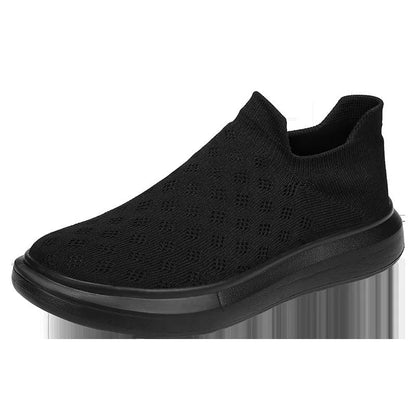 Men's solid color mesh sneakers in various sizes and colors