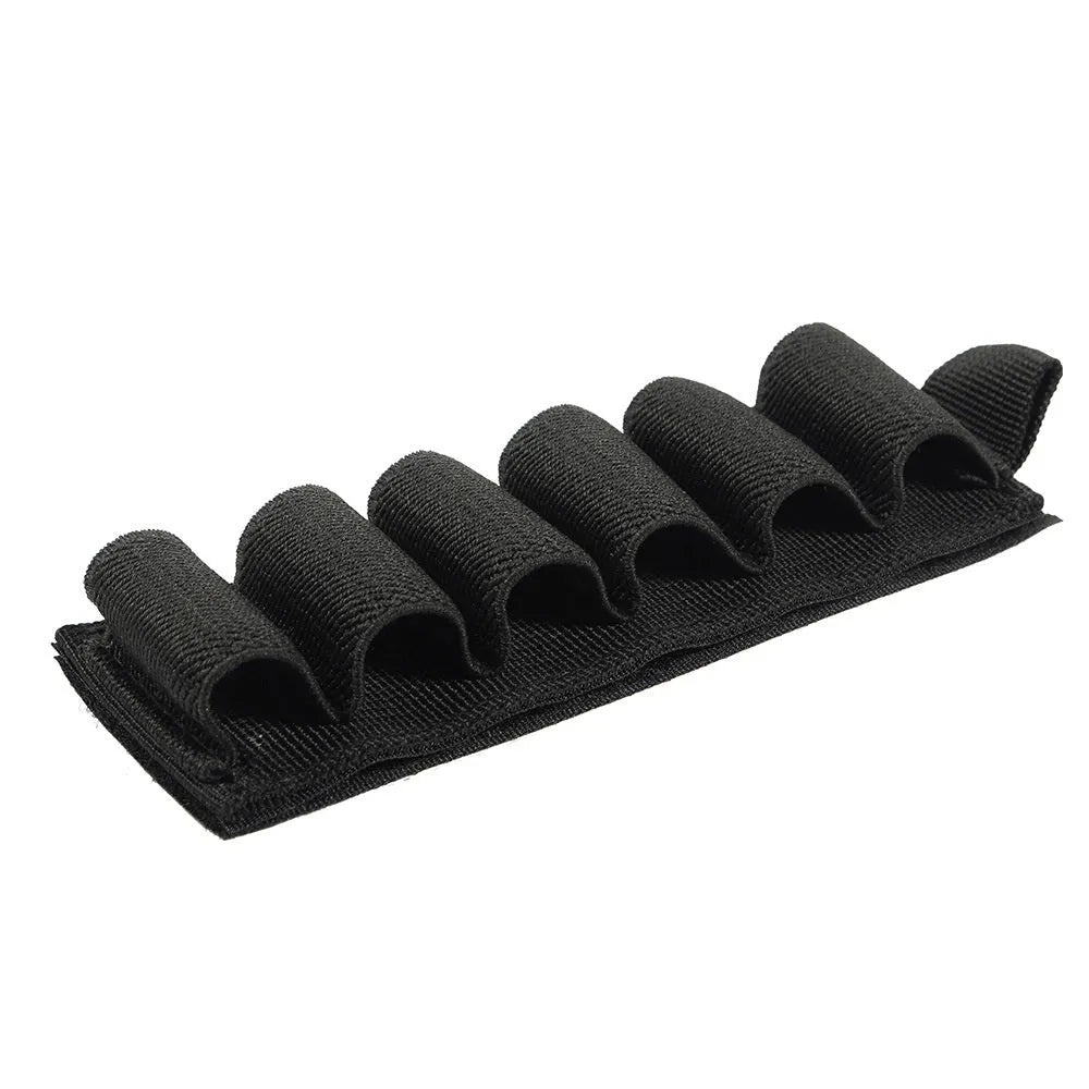 Tactical 6-hole storage sticker organiser in 1000D nylon fabric showing attachment points