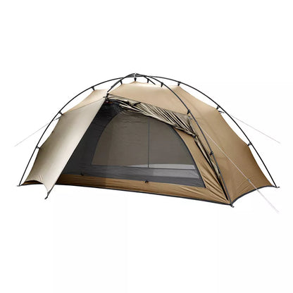 High Altitude 1.5 Storey Single Tent in brown, perfect for four-season camping