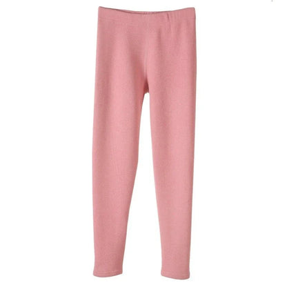 Cozy and stylish cashmere-blend leggings in a variety of classic colors for winter wear