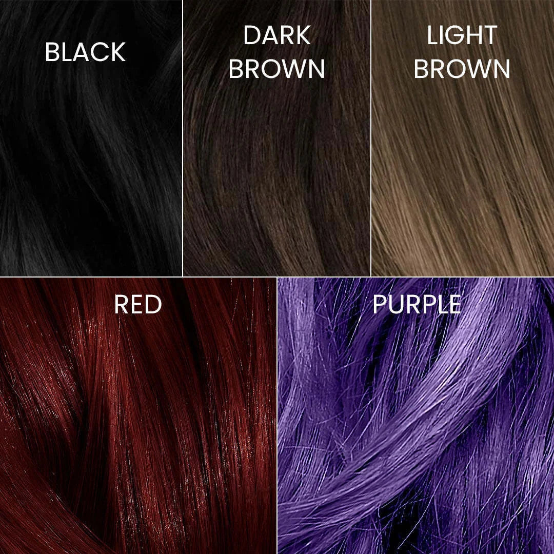 Natural 3-in-1 Hair Dye Shampoo for fast, lasting color and hair care