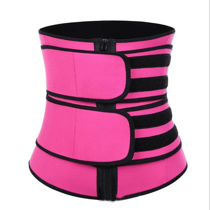Women's adjustable waist trainer shapewear in multiple colors for slimming and workouts