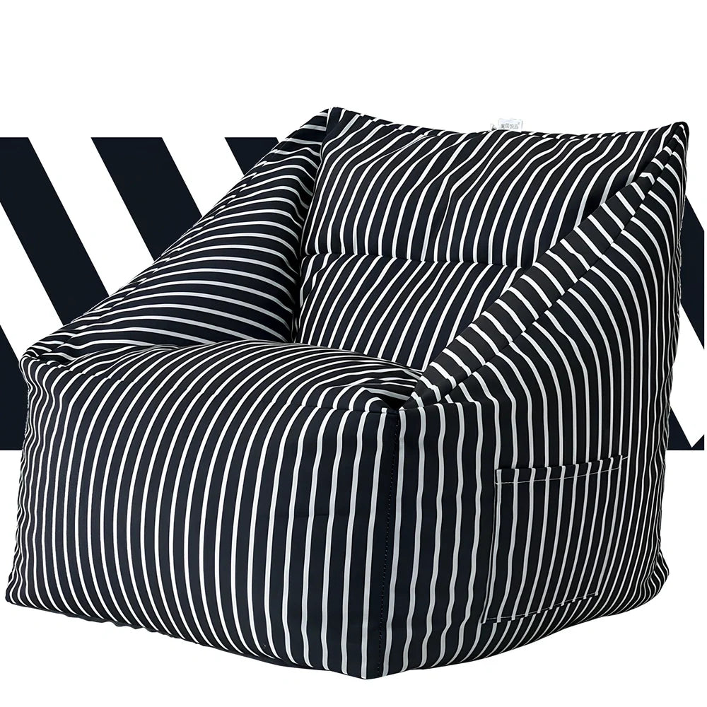 Fabric leisure sofa chair in charcoal grey with 66cm square seating and 70cm height