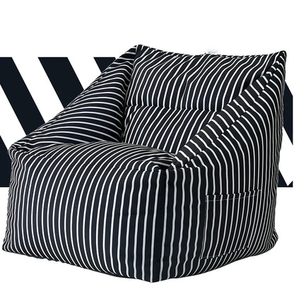 Fabric leisure sofa chair in charcoal grey with 66cm square seating and 70cm height