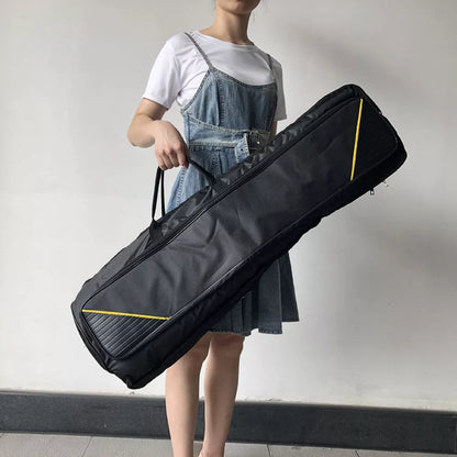 Tenor Trombone Bag in Black Oxford Cloth with Thickened Sponge Protection
