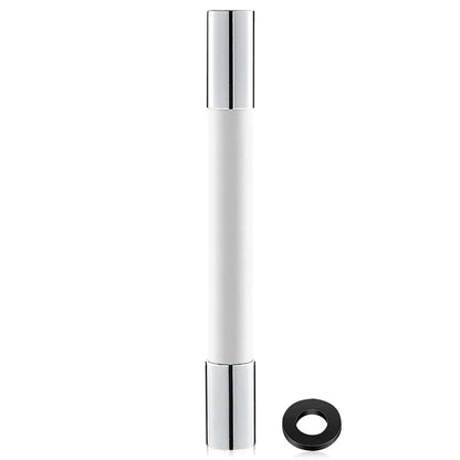 Adjustable bathroom faucet extender with 360-degree rotation for extended reach and flexible positioning