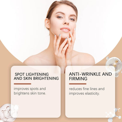 30g facial sheet mask for wrinkle reduction and skin brightening