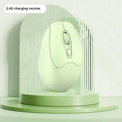 Dual-mode Bluetooth wireless mouse in multiple colours with quiet click operation