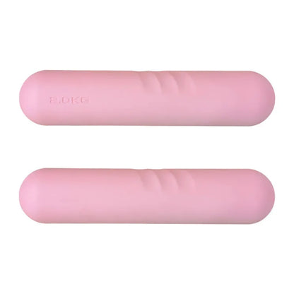 Silicone-edged hand-drawn dumbbell stick in various colours with weight options for fitness training