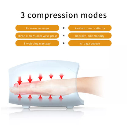 Electric Mouse Hand Massage Instrument with heating function for palm, finger, and wrist relief