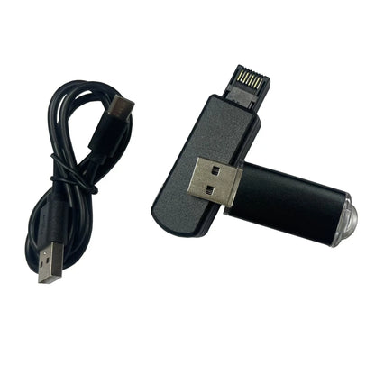 Black aluminium alloy PS5 USB host tool with Ethernet port for system version switching
