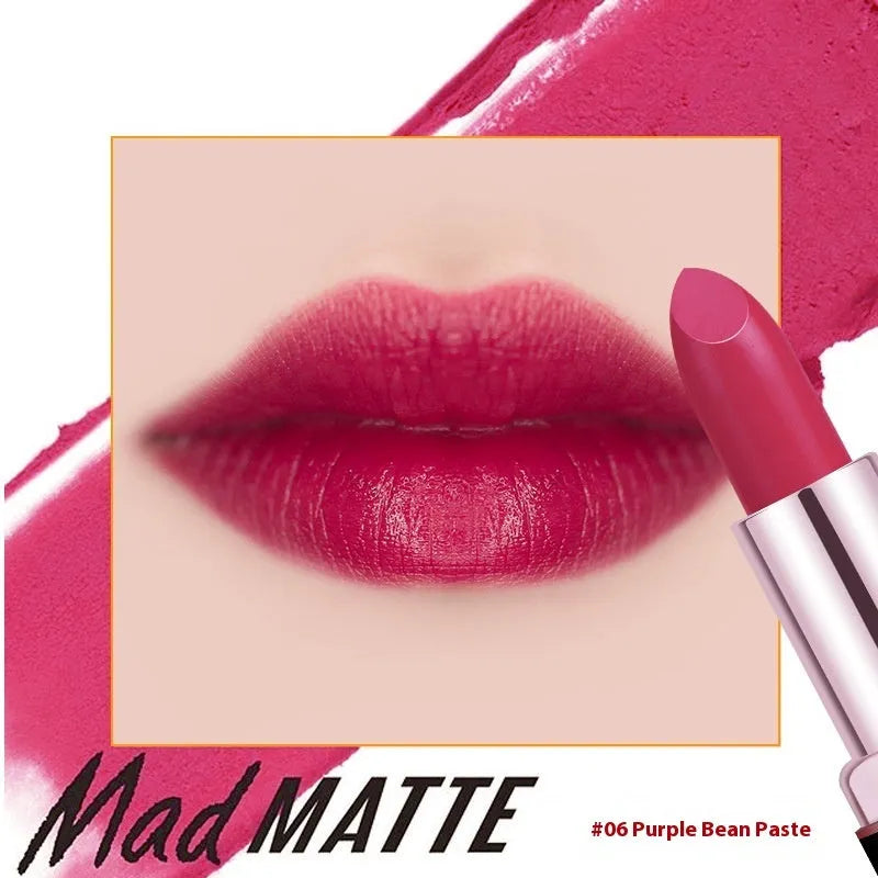 Fey Beauty Cameo Brown nude moisturising lipstick bullet and case.