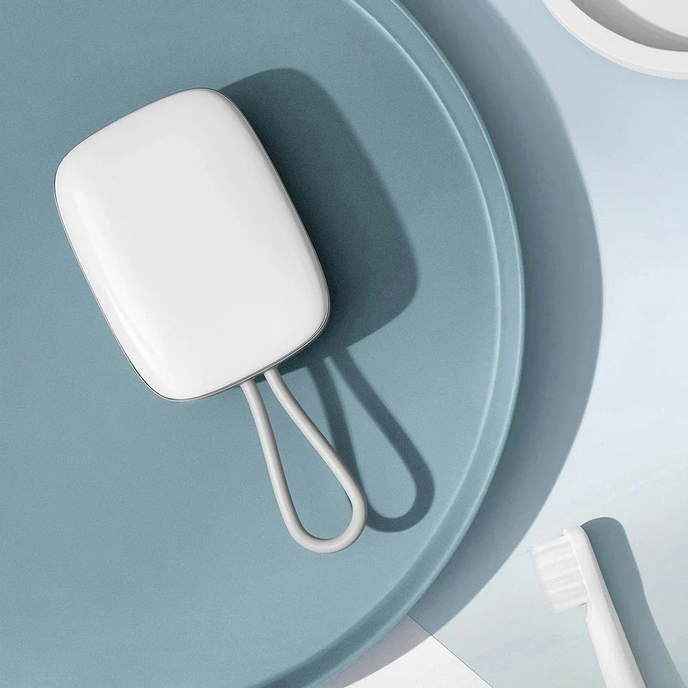 Portable UV Toothbrush Sterilizer with drying fan for eliminating 99.998% of germs and bacteria on your toothbrush