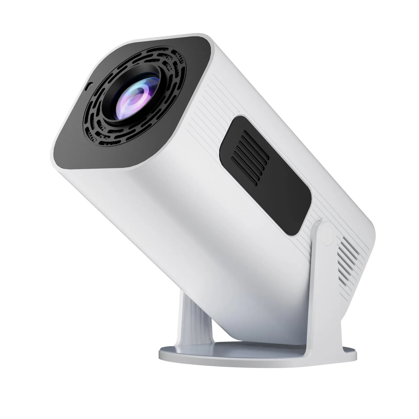 P330 portable mini projector in black or white with remote control and 1280x720 resolution display