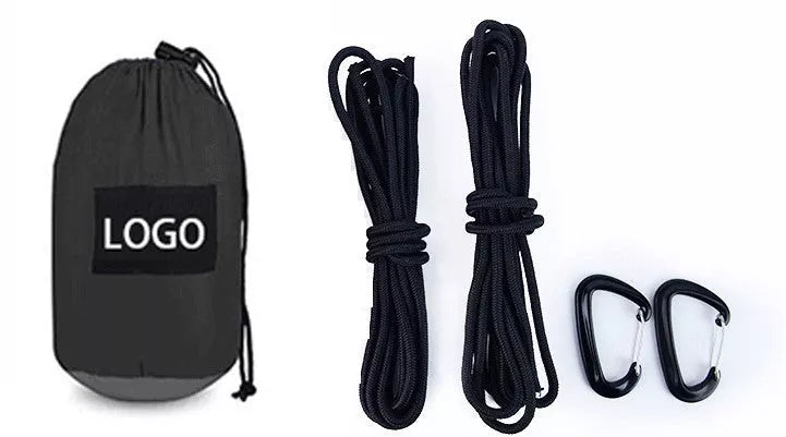 Nylon parachute cloth hammock in customizable colors for outdoor relaxation