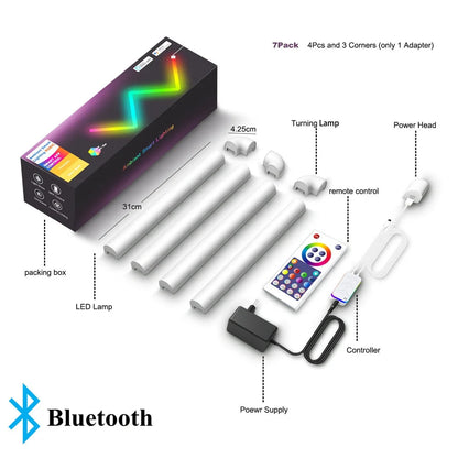 RGB splicing remote control light strip with 30 LED beads per metre for TV background illumination