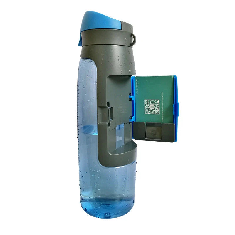 Secure Stash Water Bottle with Hidden Compartment for Storing Valuables, Durable Leak-Proof Design, Suitable for Commuting, Travel, and Outdoor Activities