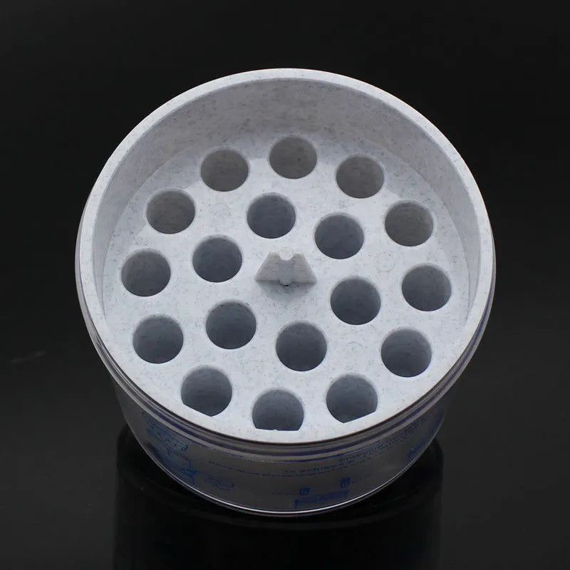 Orange and blue process cooling box with gradient freezing function for freezer cell recovery