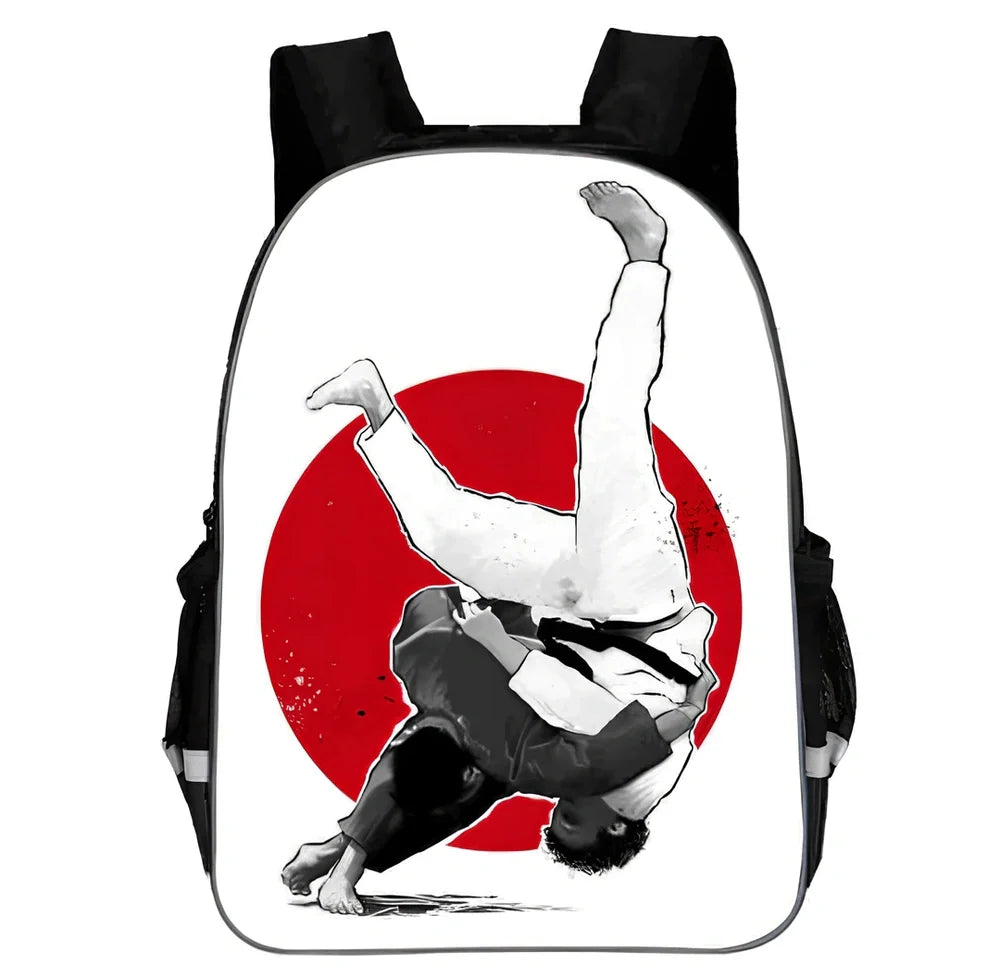 Boys and girls shoulder lightening diagonal backpack in polyester, 40x29x17cm size with adjustable strap for 20L school essentials