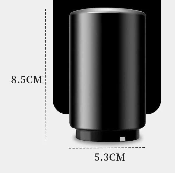 Stainless steel automatic beer bottle opener with one-hand operation