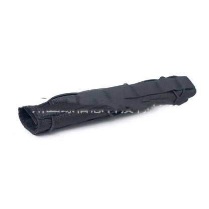 Polyester camo silencer cover 14x22cm in black, army green, ACU, mud and CP