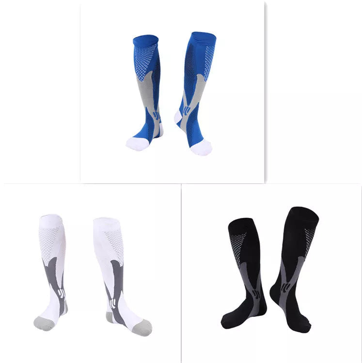 Outdoor Sports Magic Compression Stretch Socks in various colors for enhanced athletic performance