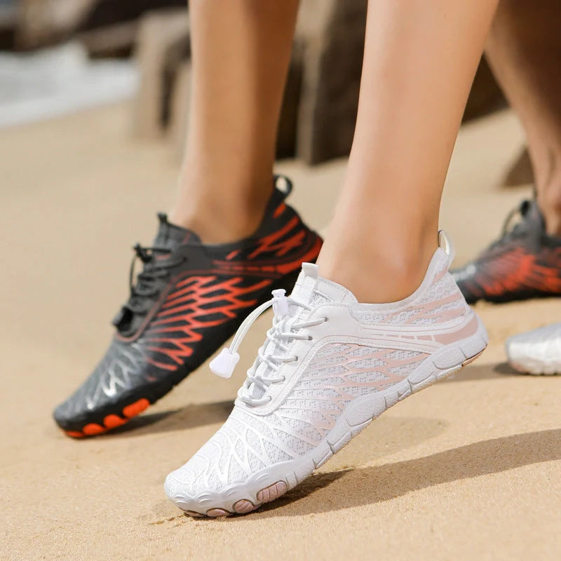 Smmer Water Shoes for men and women with non-slip rubber outsole and mesh upper