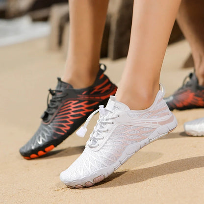 Smmer Water Shoes for men and women with non-slip rubber outsole and mesh upper