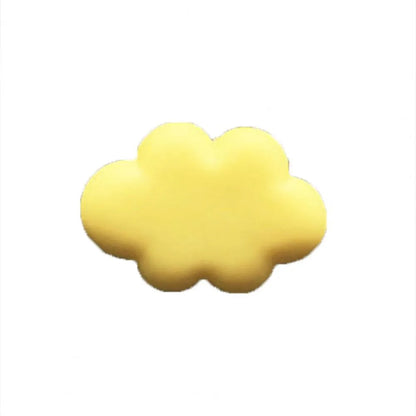 Resin car fragrance clip in light green colour showing 17mm x 27mm dimensions on car air vent