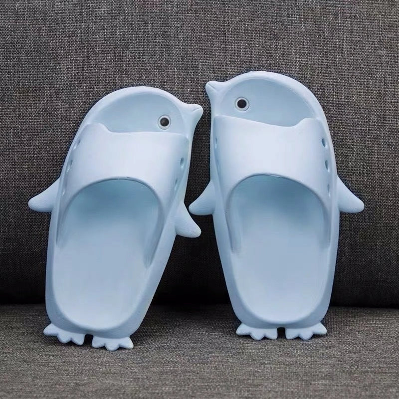 Children's soft penguin princess sandals with non-slip sole in multiple colors