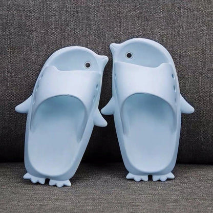 Children's soft penguin princess sandals with non-slip sole in multiple colors