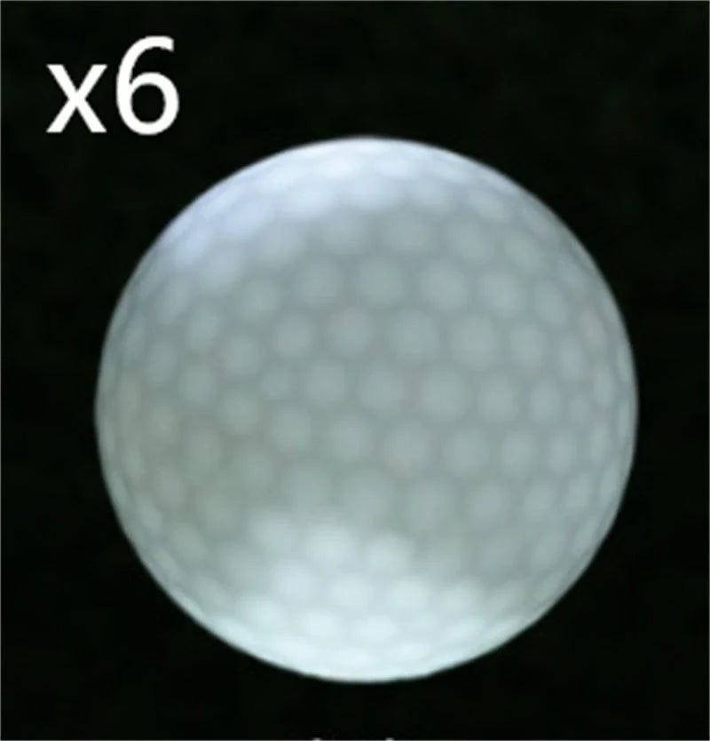 Bright LED Flashing Golf Ball for nighttime play, available in multiple colors.