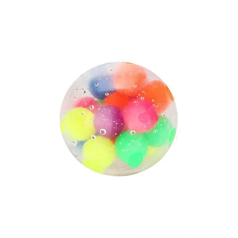 Decompression Vent Grape Ball stress relief toy in vibrant colors