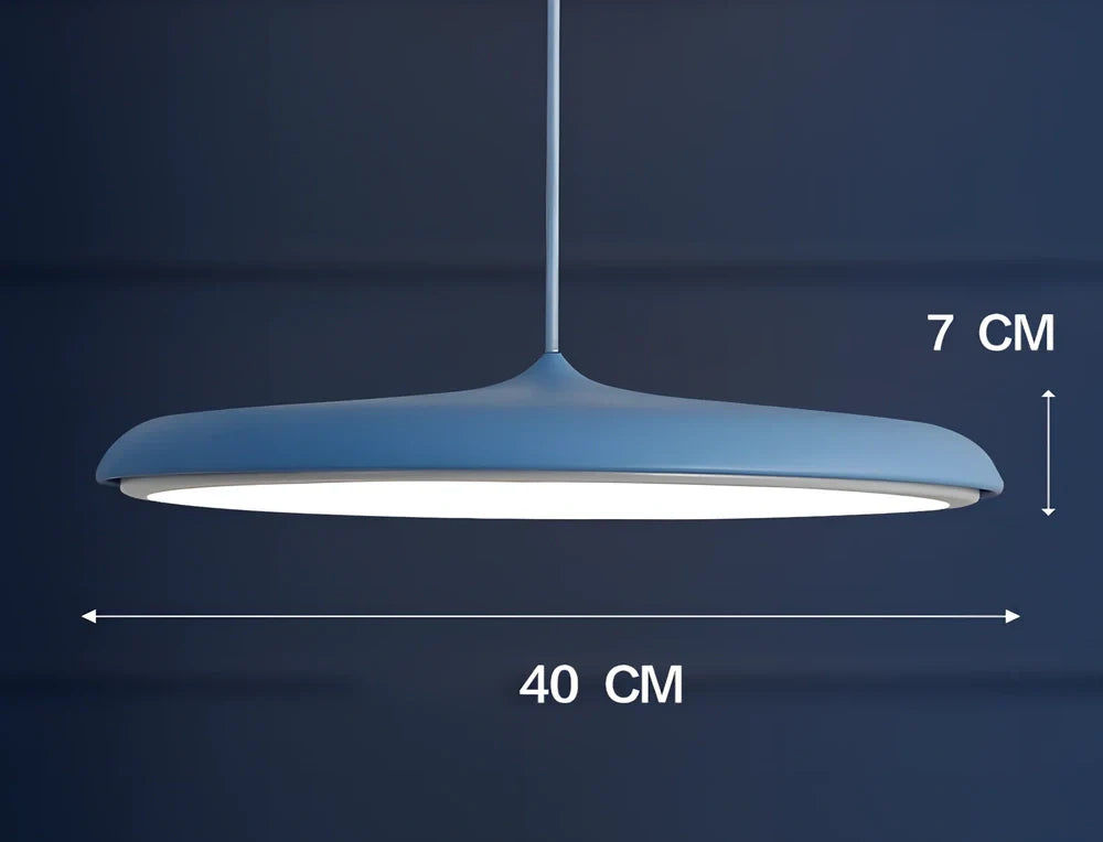 Nordic modern iron LED chandelier with fish-shaped design and adjustable 1.2m height