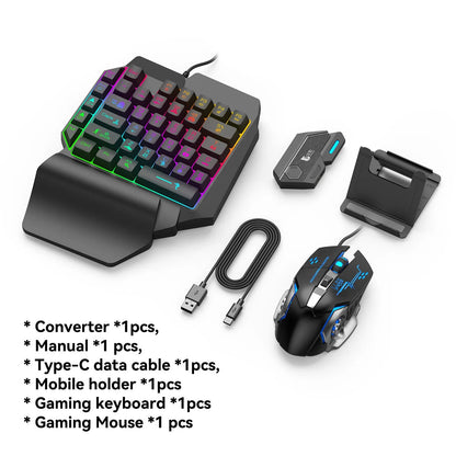 Gamwing Jiaying MIX SE ELITE Pro Chicken Throne keyboard and mouse converter for mobile gaming